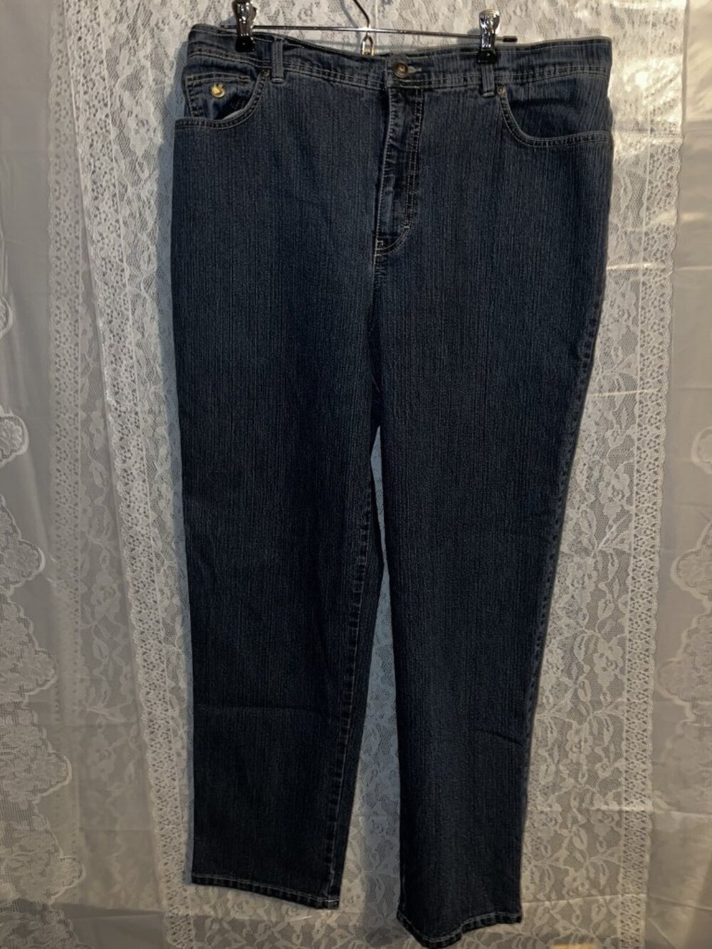 Gloria Vanderbilt Jeans Womens Size 18 34X28 Straight Cut